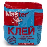 Клей обойный Master Klein для всех типов 150гр 1013 (мягкая пачка 24/шт)