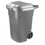 Бак для мусора Эконом 65л (на колесах) М7235 Альтернатива (1)
